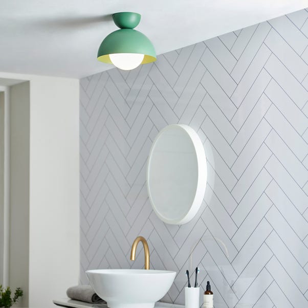 Elements Lunebar Flush Ceiling Light