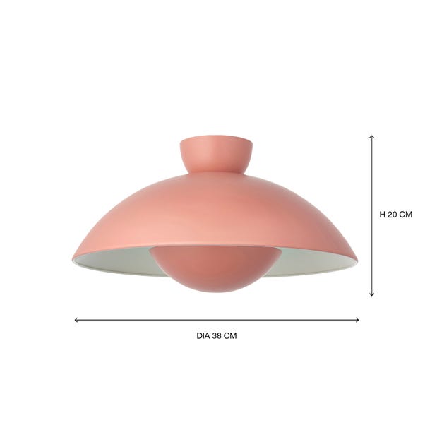  Elements Levi Metal Easy Fit Pendant Shade