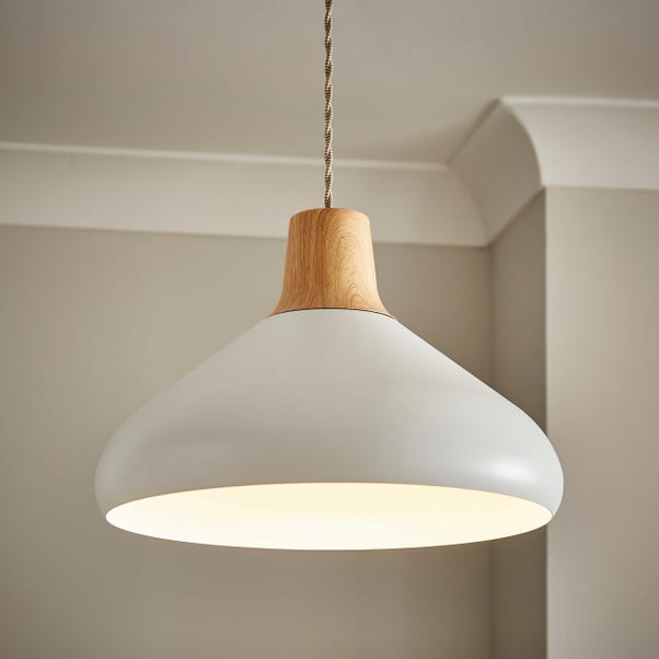  Elements Wolston Metal Easy Fit Pendant Shade