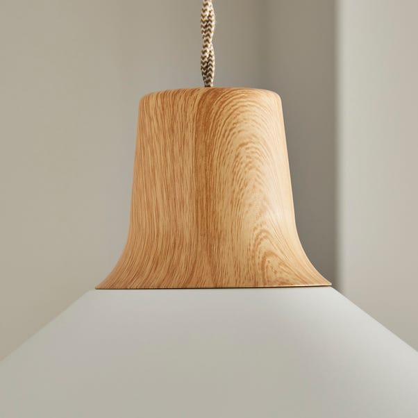  Elements Wolston Metal Easy Fit Pendant Shade