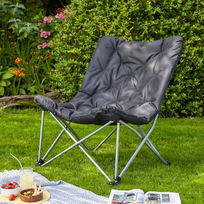  Elements Padded Camping Chair With Carry Bag