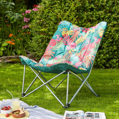  Elements Padded Camping Chair With Carry Bag