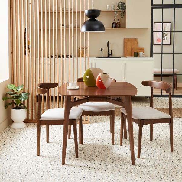  Elements Alva Dining Chair, Natural Fabric