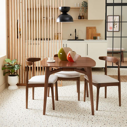  Elements Alva Dining Chair, Natural Fabric