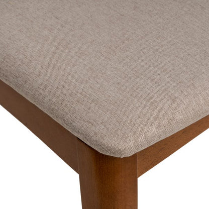  Elements Alva Dining Chair, Natural Fabric