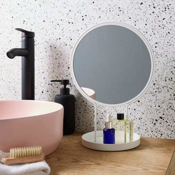  Elements Free Standing Dressing Table Mirror With Tray