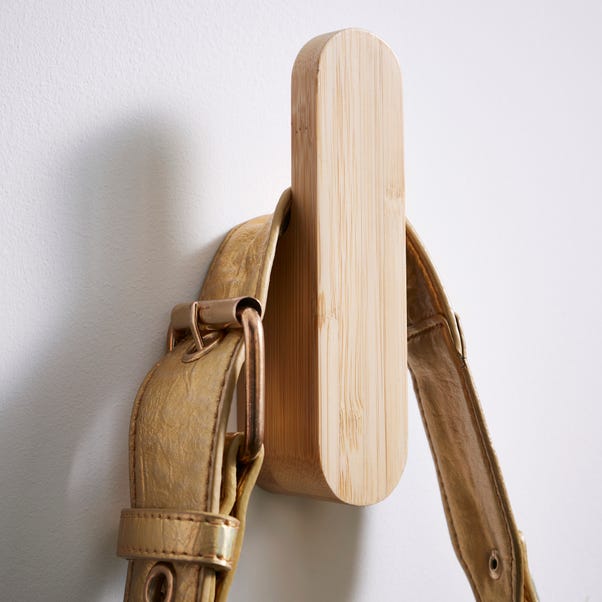  Elements Adam Wooden Block Wall Hanging Hooks
