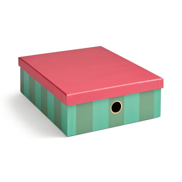  Elements Sutton Stripe A4 Storage Box
