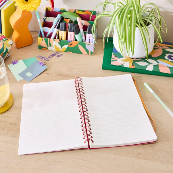  Elements Sutton Stripe Spiral Bound Notebook