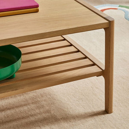  Elements Holmes Rectangular Coffee Table, Oak