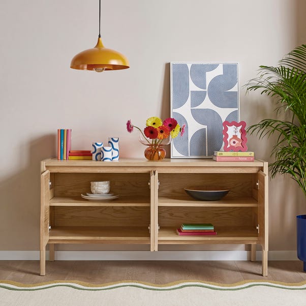  Elements Holmes Large Sideboard, Oak