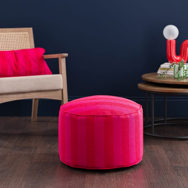  Elements Sutton Stripe Pouffe
