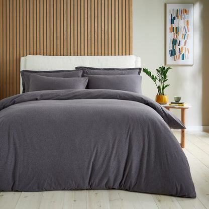  Elements Cotton Jersey Plain Standard Pillowcase​ Pair