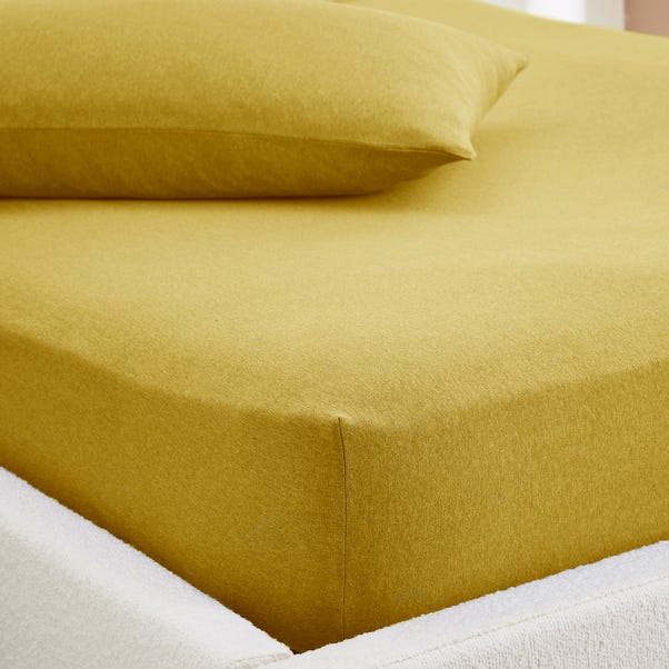  Elements Cotton Jersey Plain Fitted Sheet