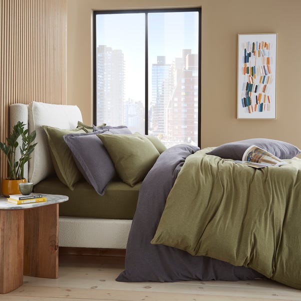  Elements Cotton Jersey Plain Fitted Sheet