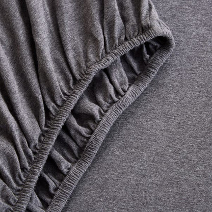  Elements Cotton Jersey Plain Fitted Sheet