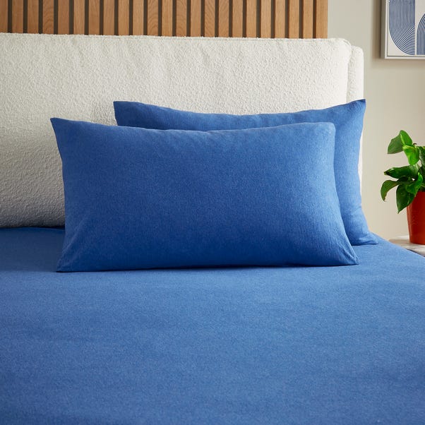 Elements Cotton Jersey Plain Standard Pillowcase​ Pair