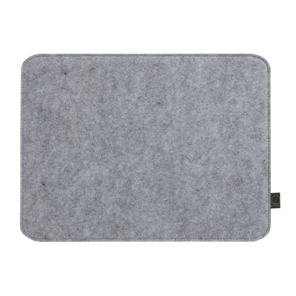  Elements Set Of 2 Grey Placemats