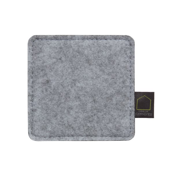  Elements Set Of 4 Grey Coasters