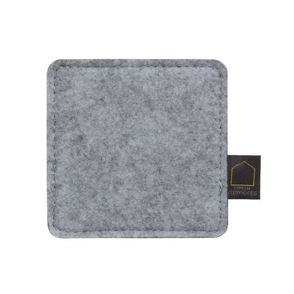  Elements Set Of 4 Grey Coasters