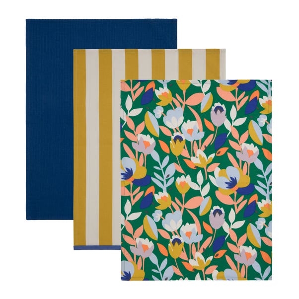 Elements Fieldsley Set Of 3 Tea Towels