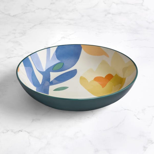  Elements Fieldsley Floral Stoneware Pasta Bowl