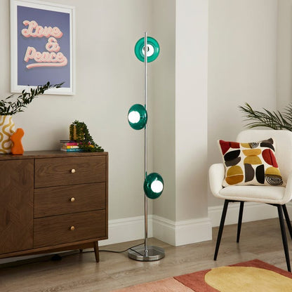  Elements Bennett 3 Light Floor Lamp