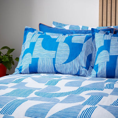  Elements Ezra Blue Oxford Pillowcase