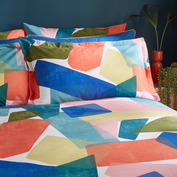  Elements Abstract Blocks Oxford Pillowcase