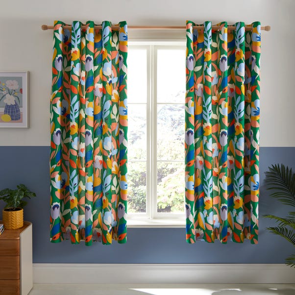  Elements Fieldsley Eyelet Curtains
