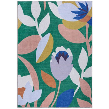  Elements Fieldsley Floral Washable Rug