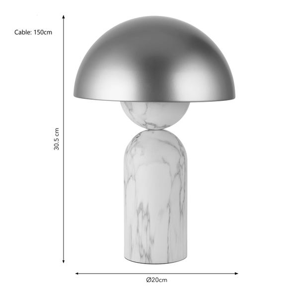  Elements Levi Touch Dimmable Table Lamp